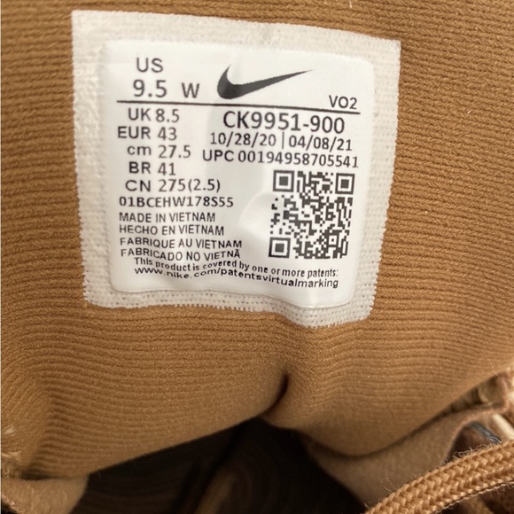 Nike React SFB Carbon Men’s Elite Outdoor Shoes - Picture 3 of 12